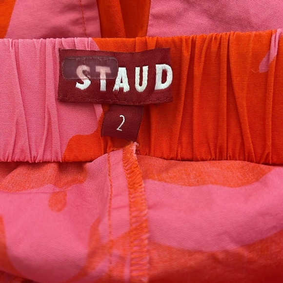 STAUD Georgia Floral Backless Romper Size 2 - Picture 7 of 8